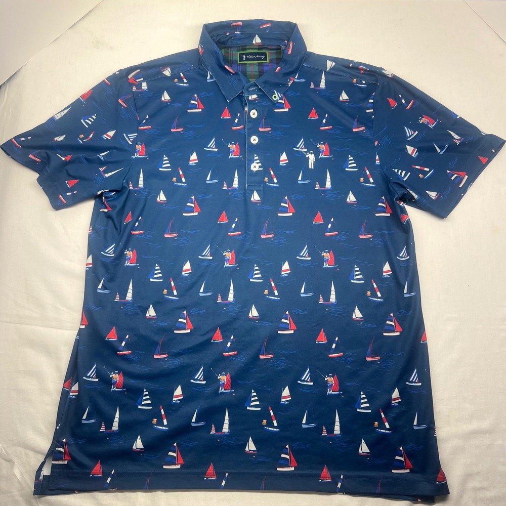William Murray Golf Polo‎ Shirt
Men's Medium Sail Away Blue Boat
DISCONTINUED